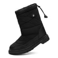 thumbnail image 1 of Womens Snow Boots Waterproof Anti-Slip Winter Boots Outdoor Warm Fur Lined Short Boots Slip On Ankle Boots, 1 of 7