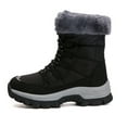 thumbnail image 1 of Womens Snow Boots Winter Fur Lined Waterproof Walking Boots Lightweight Outdoor Ankle Boots Ladies Warm Shoes Anti-Slip Mid Calf Boots, 1 of 10