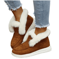 Womens Snow Boots Winter Shoes for Women Fur Lining Warm Booties Casual