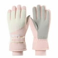 thumbnail image 1 of Womens Snow Gloves Thick Thermal Lined for Outdoor Riding and Skiing with Touchscreen Non-Slip Waterproof Gloves for Women, 1 of 9