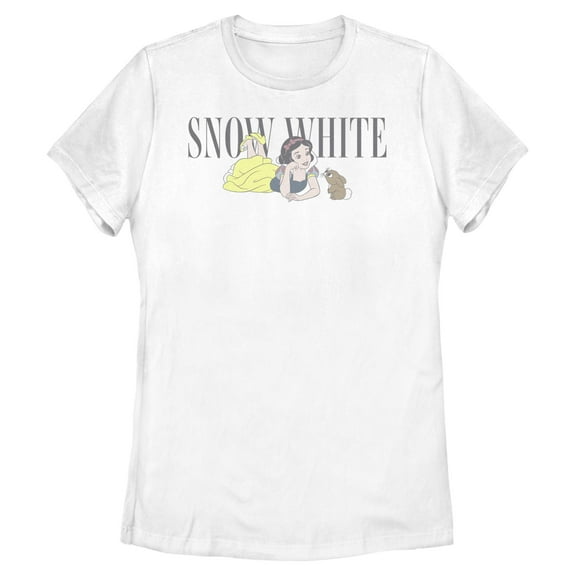 Womens Snow White and the Seven Dwarfs Classic Forest Friends T Shirt