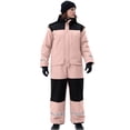 thumbnail image 1 of Womens Snowsuits Ski Suits Onesie Winter Snow Jackets Jumpsuits Reflective Windproof Waterproof Warm Windbreaker (L, Pink), 1 of 7