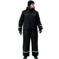 thumbnail image 1 of Womens Snowsuits Ski Suits Onesie Winter Snow Jackets Jumpsuits Reflective Windproof Waterproof Warm Windbreaker (M, Black), 1 of 7