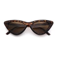 thumbnail image 1 of Womens Snug Retro Fit Timeless Cat Eye Plastic Sunglasses Tortoise - Brown, 1 of 8