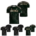 thumbnail image 1 of Womens Soccer Shirts Football Fans Mexico Crewneck Cosmic Night Sky Tee Short Sleeve T Shirt Starry Print Casual Astronomy Lovers Summer Graphic Tee Tops L, 1 of 3