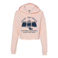 thumbnail image 1 of Womens Social Fish-tancing Cropped Hooded Sweatshirt, 1 of 1