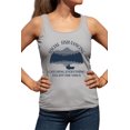 thumbnail image 1 of Womens Social Fish-tancing Racerback Tank Top T-Shirt, 1 of 1