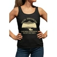 thumbnail image 1 of Womens Social Fish-tancing Racerback Tank Top T-Shirt, 1 of 1