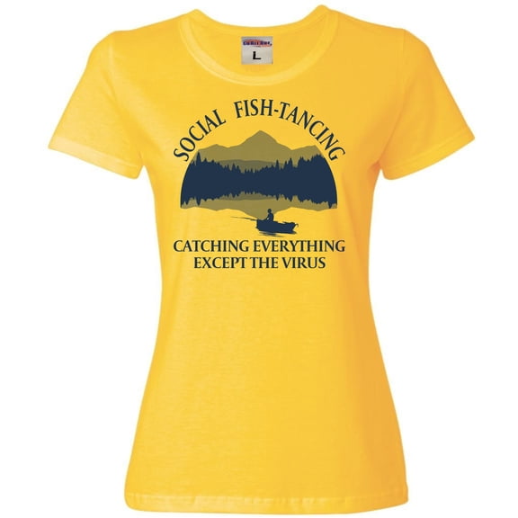 Womens Social Fish-tancing T-Shirt