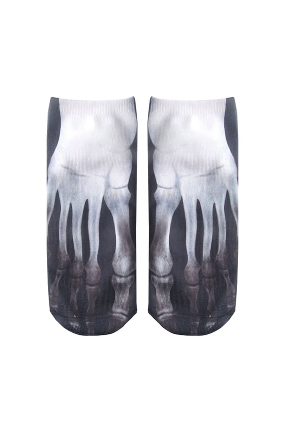 Womens Socks 3D Printed Funny Personalized Fashion Hidden Socks