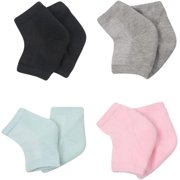 Womens Socks 4pairs Cracking Open Girls Cracked Fasciitis Sleeves of Care Moisturizing Toeless Heel, Socks Re Anti- for Toe Lined Feet Women Heels Protectors Footcare Sleeve Women Socks