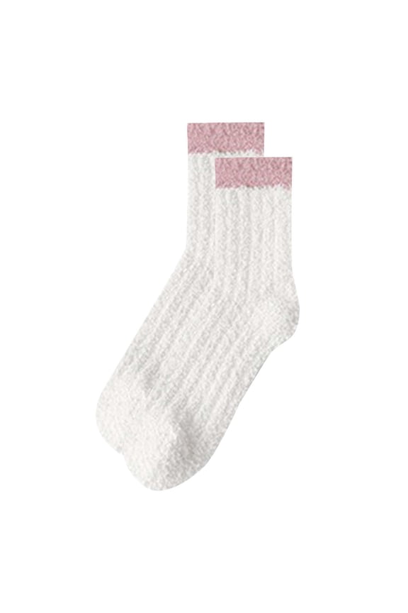 Womens Socks Ankle Thick Warm Wool Floor Sleep Mid-Tube