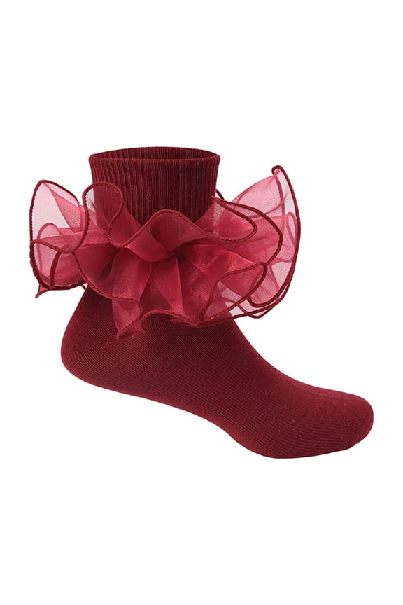 Womens Socks Lace Ruffle Cute Girls Dance Casual Ankle Socks