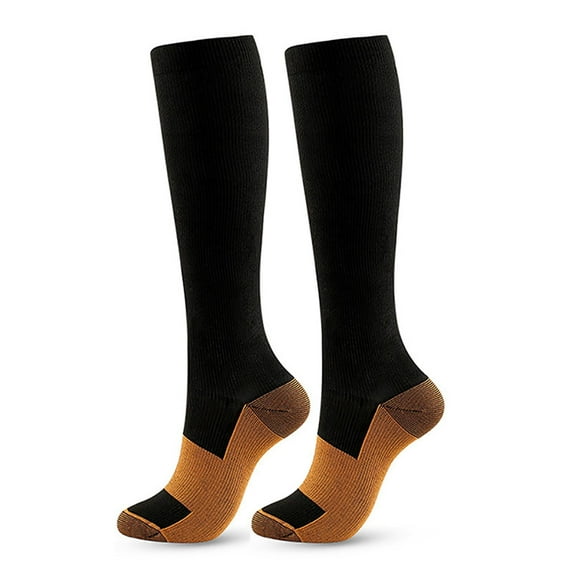 Womens Socks No Show Imitation Nylon Flat Sports Pressure Running Rope Calf Outdoor Fitness Breathable Long Tube