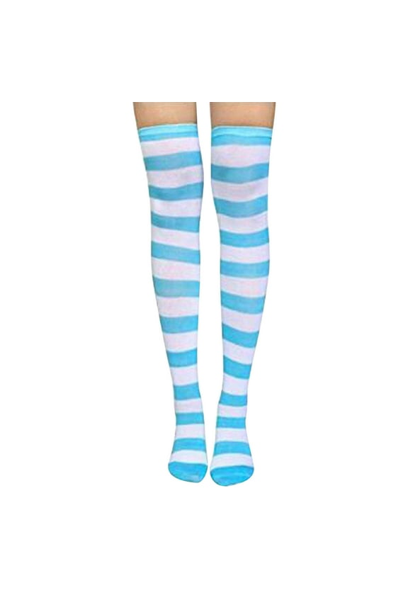 Womens Socks Satin Soft Lounge Wear Socks Compression Socks for Women Blue One Size