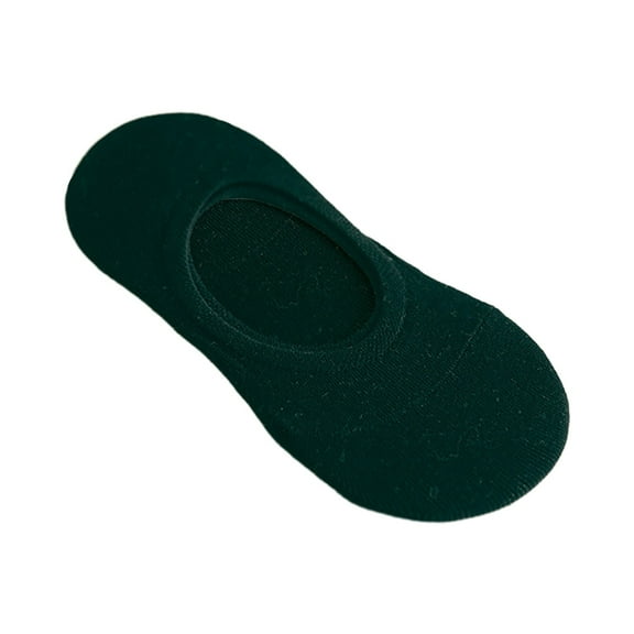 Womens Socks Solid Anti Slip Invisible Boat Socks Breathable Casual Socks Compression Socks for Women Black One Size