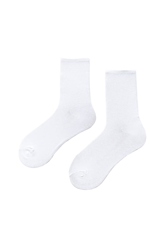 Womens Socks Thin Candy Colored Four Seasons Mid Tube Soft Socks