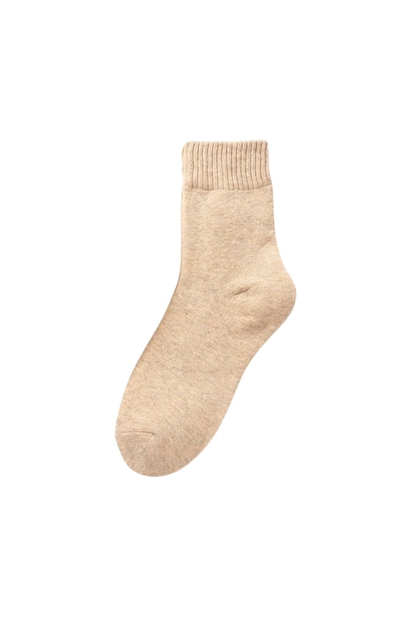 Womens Socks Vintage Soft Warm Thick Cold Knit Wool Crew Multicolor Summer Winter Fall Mens Socks