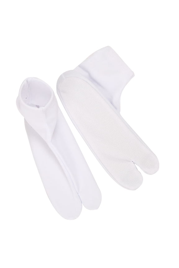 Womens Socks White Casual Kimono Clog Two-toed Athletic Tabi Flop Japanese Sandal