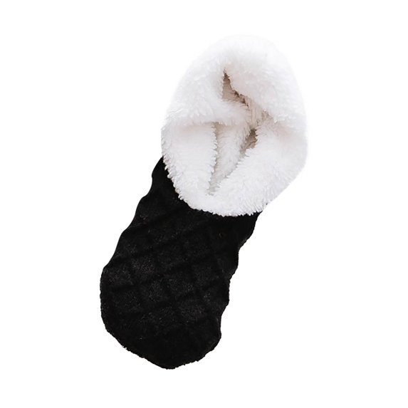 Womens Socks Winter Printing Lamb Wool Non Slip Floor