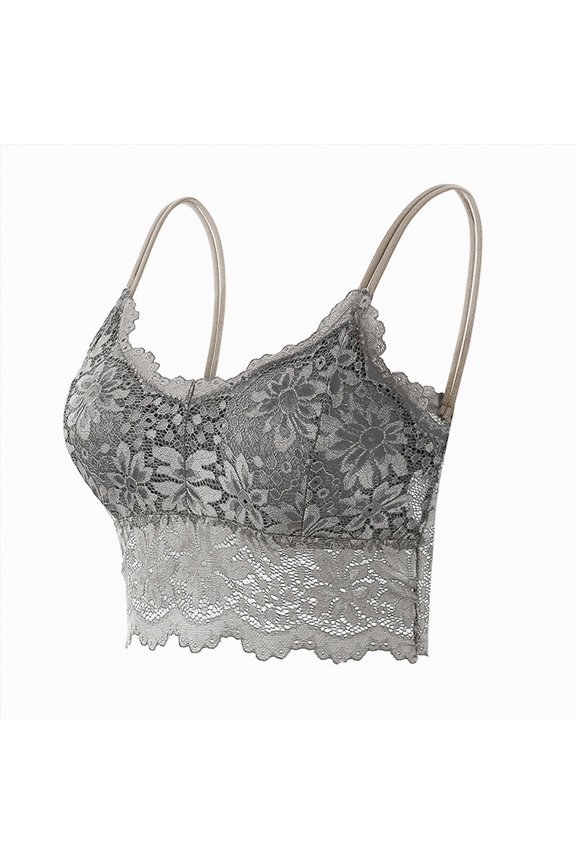 Womens Soft Comfortable No Underwire Bras V Neck Seamless Push Up Bralettes Full Coverage Tshirt Brassier,Stretchy(Grey,XXL)