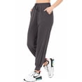 thumbnail image 1 of Womens Soft French Terry Loose Fit Drawstring Jogger Pants, 1 of 7