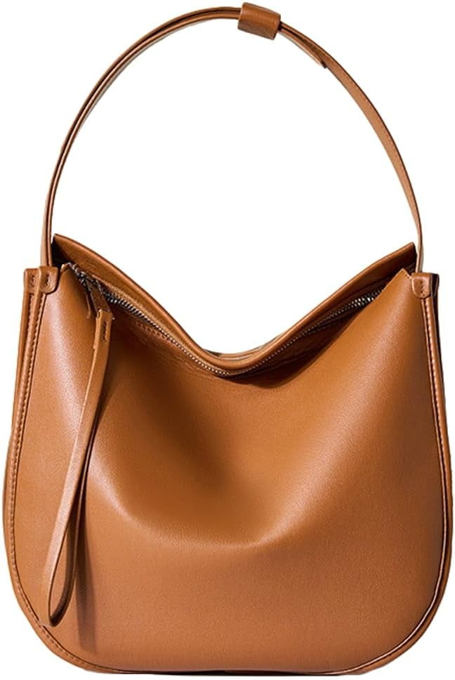 Women's Genuine Leather Purse Mid Size Multiple Pocket