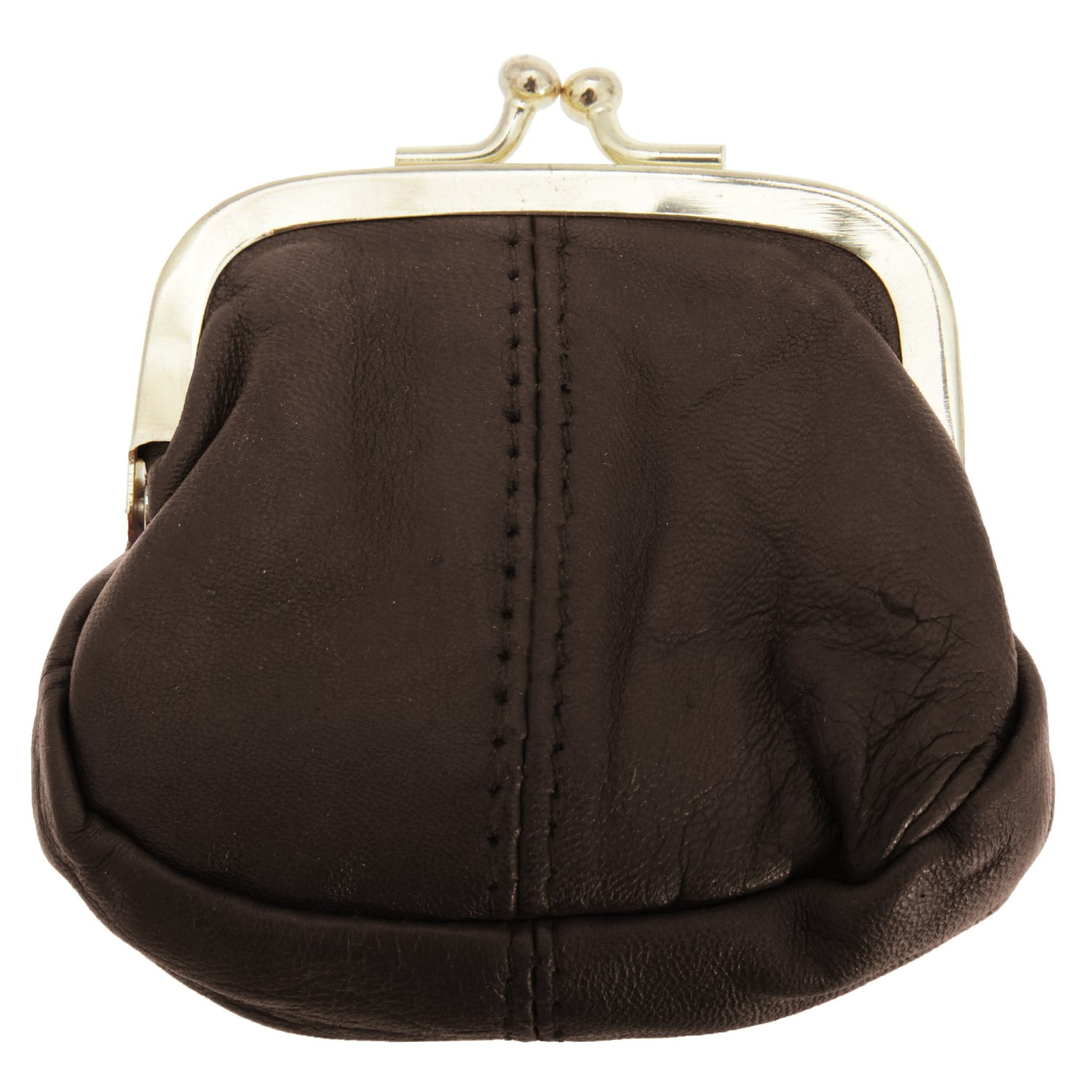 Womens Soft Leather Coin Purse With Metal Clasp Walmart