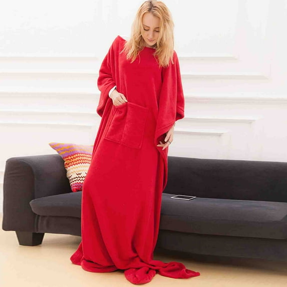 Womens Soft Pajama Clearance- Silk Satin Sexy Bathrobes Plus Size Robe Sleepwear Red Size 212*123cm