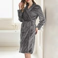 thumbnail image 1 of Womens Soft Robe Warm Shaggy Bathrobe Kimonos for Women Womens Kimono Robes plus Size Comfy Robes for Women Set Spa Robes for Women with Hood Lightweight Womens Robe plus Size Sheer Robes for Women, 1 of 5