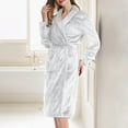 thumbnail image 1 of Womens Soft Robe Warm Shaggy Bathrobe Kimonos for Women Womens Kimono Robes plus Size Comfy Robes for Women Set Spa Robes for Women with Hood Lightweight Womens Robe plus Size Sheer Robes for Women, 1 of 4