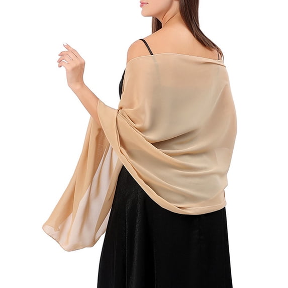 Womens Soft Silky Shawls and Wraps for Evening Party Elegant Wedding Scarves