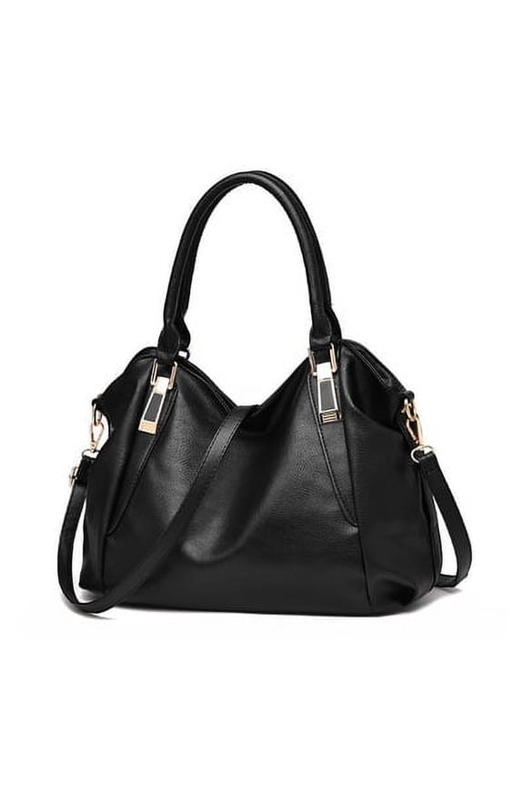 Womens Soft Top Handle Hobo Bag Large Capacity Satchel Travel Handbag Pu Shoulder Bags Handbag Fashion Work Purse