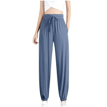 Womens Soft Yoga Jogger High Stretch Lightweight Athletic Sweatpants Traning Track Running Workout Pants with Pockets