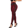 thumbnail image 1 of Womens Soft Yoga Pants Lace High Waisted Soft Elastic Comfortable Casual Yoga Pants Leggings for Women Running Gym and Workout, 1 of 6