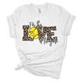 thumbnail image 1 of Womens Softball Tshirt For The Love of the Game Softball Mom Short Sleeve T-shirt-White-6xl, 1 of 1