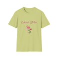 thumbnail image 1 of Womens Softstyle T-Shirt-Sweet Pea, womens tee, cute flower shirt, 1 of 2