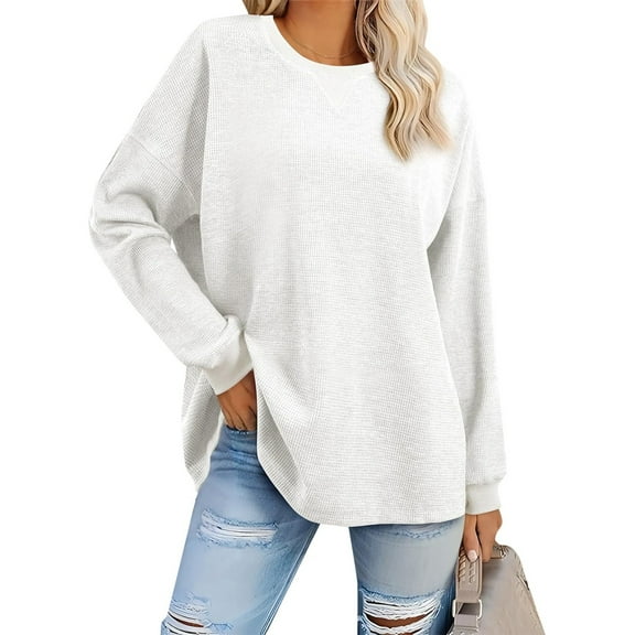 Womens Solid Color Round Neck Patchwork Pullover Color Block Long Sleeve Top Short Sleeve Shirts for Women 3x Cute 2x Shirts Lace Sleeves plus Size Women Shirts And Blouses for Work Women Long Sleeve