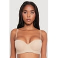 thumbnail image 1 of Womens Solid Convertible Padded Push Up Balconette Bra, 1 of 7