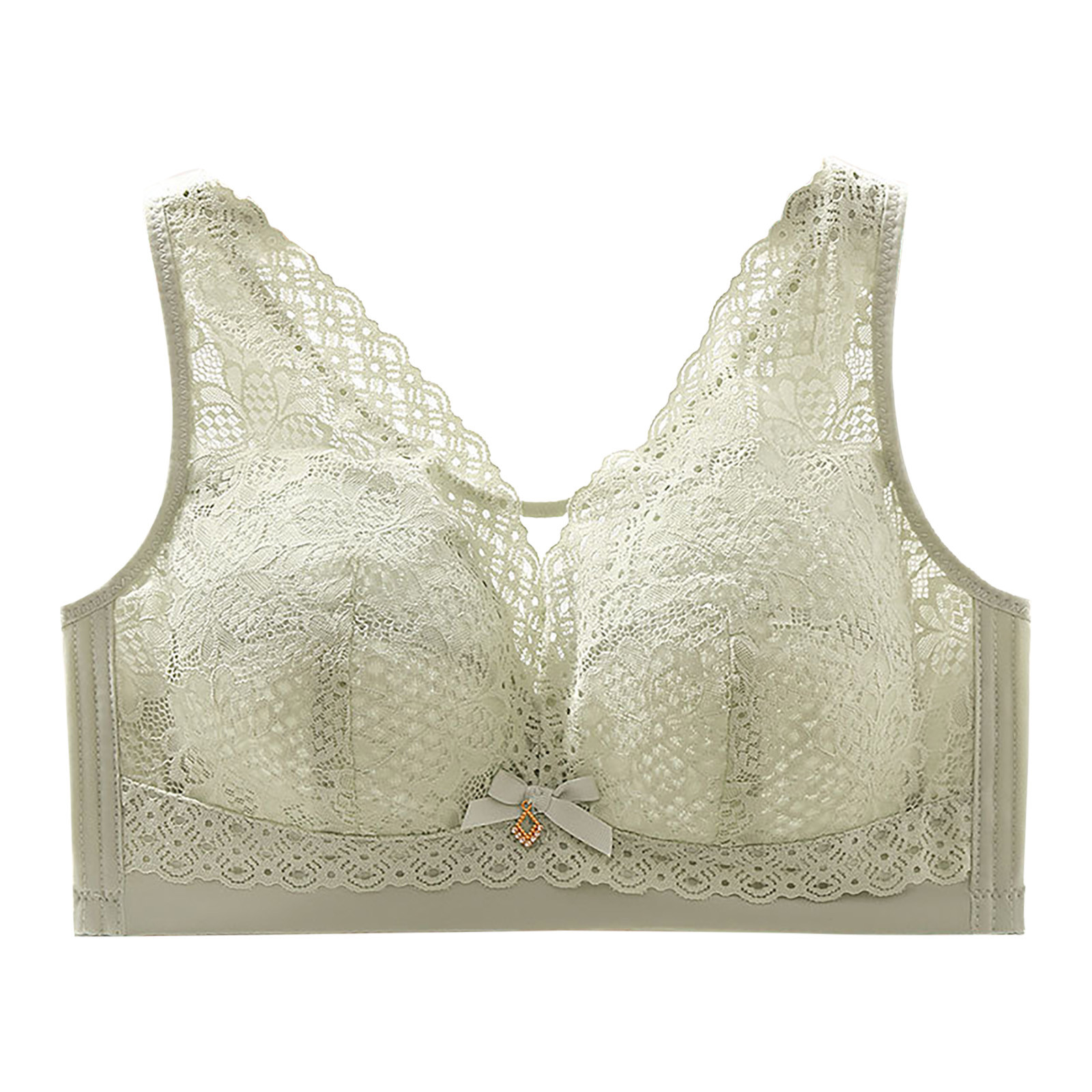 Womens Solid Lace Lingerie Bras Plus Size Underwear Bralette Bras