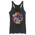 thumbnail image 1 of Womens Sonic the Hedgehog Classic Characters Racerback Tank, 1 of 4