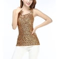thumbnail image 1 of Womens Sparkle Sequin Mardi Gras Holiday Clothes Shirt Top Attire Outfit, 1 of 2