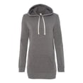 thumbnail image 1 of Womens Special Blend Hooded Sweatshirt Dress, Nickel - Medium, 1 of 1