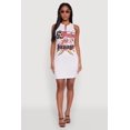 thumbnail image 1 of Womens Speed Racing Graphic Sleeveless Mini Dress, 1 of 4