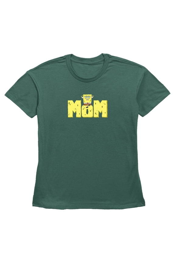 Womens SpongeBob SquarePants Sponge Mom T Shirt