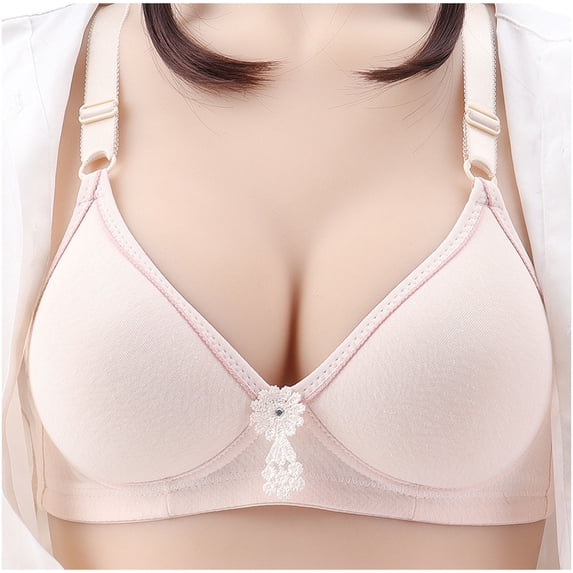 Womens Sport Bras Convertible Bra Feature V-Neck Molded Bra Style W-410 Khaki 38