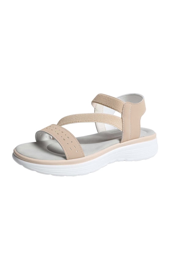 Womens Sport Sandals Breathable Hollow Upper Summer Casual Walking Shoes Comfortable Stylish Footwear for Outdoor Walking Beach Vacation