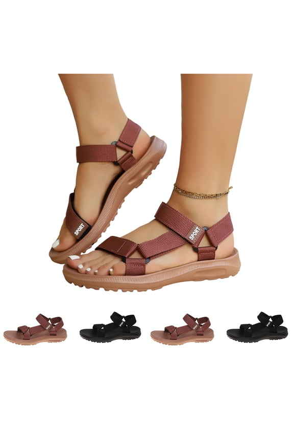 Womens Sport Sandals Hiking Sandals with Arch-Support Webbing Outdoor Beach Water Sandals for Travel Walking Trekking Camping, 41