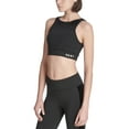 thumbnail image 1 of DKNY Womens Sport Velvet Trimmed V Back Medium Support Sports Bra;XL, 1 of 2