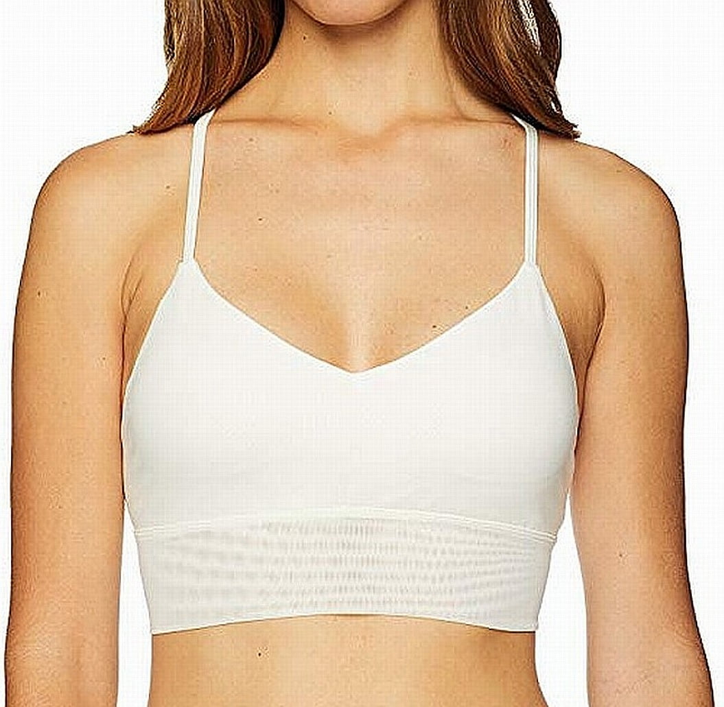  Womens Sports Bra Padded Seamless Wirefree Breathable